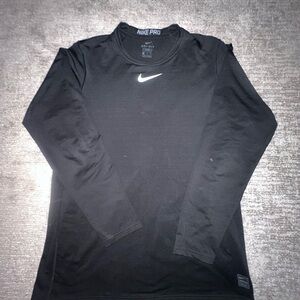 Nike Pro Men's Long Sleeve Black Shirt